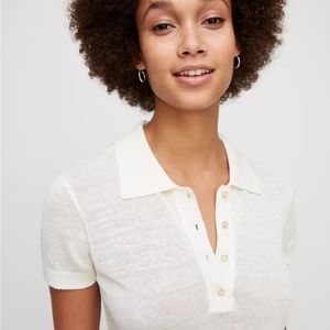 Wilfred’s Free - Tayla Knot polo. Size XS.